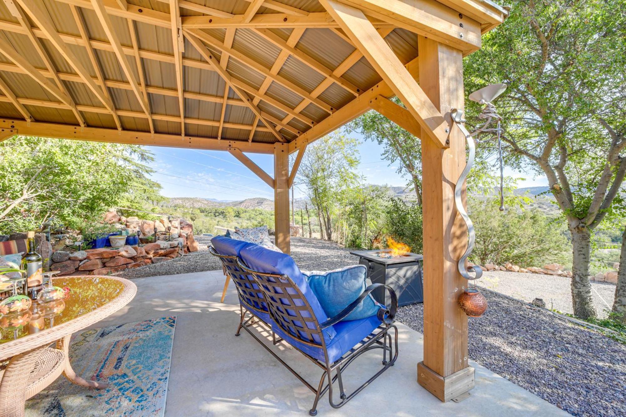 Vineyard Views And Sauna At Cornville Home! Cottonwood Exterior foto
